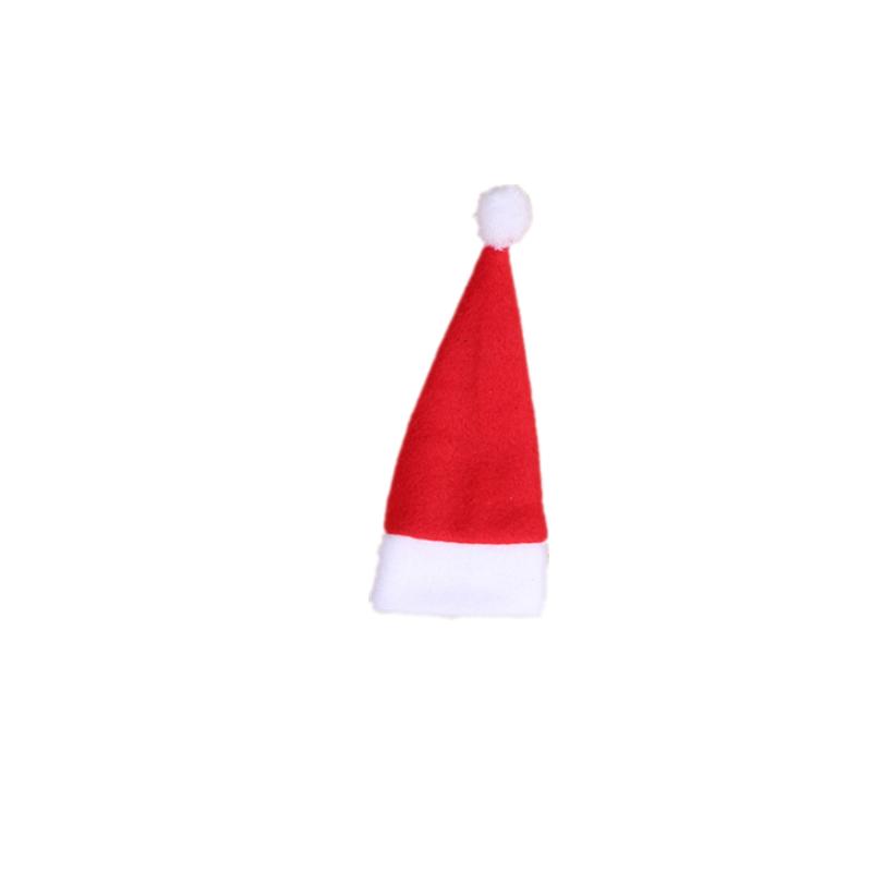 2-30PCS Merry Christmas Decoration Christmas Tableware Bag Holder Christmas Hat Fork Knife Cutlery Bag Christmas Ornament Decor