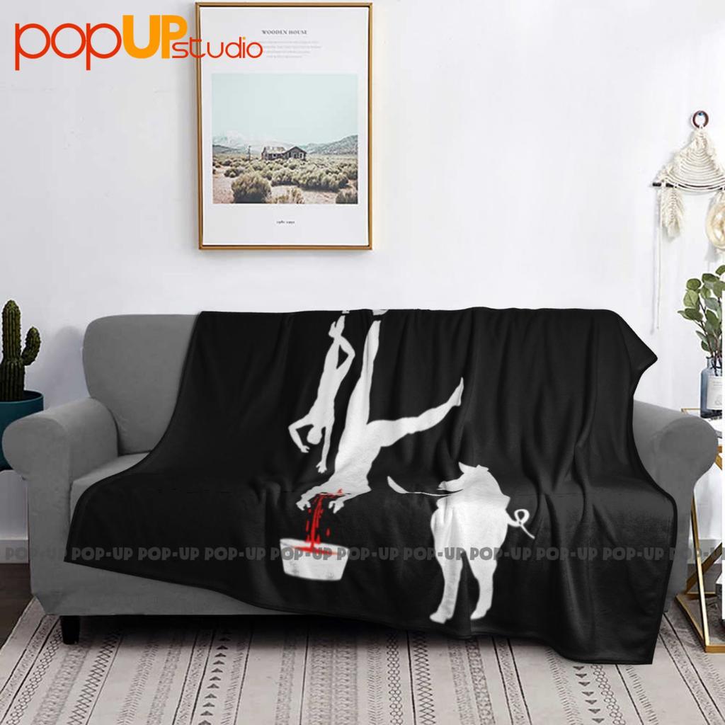 Pig Line Butcher Vegetarian Vegan Humorbasic Ultra-Soft Blanket Quilt Winter Sofa Cover Bed Covers