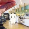Cute K-pop Bamby Keychains for Accessories Bag Anime Chibi Hamin Car Key Chain Ring Jewelry Retro Gifts Keyrings