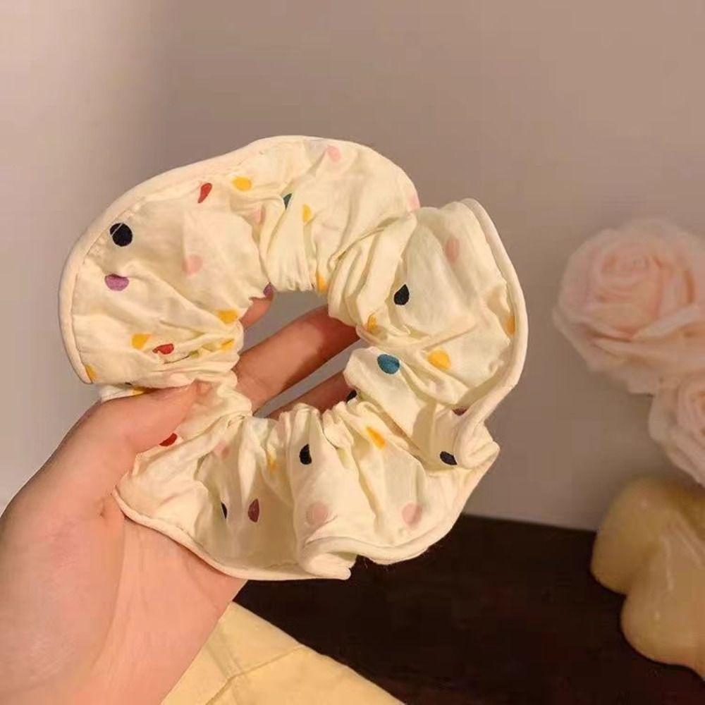 Cloth Rubber Bands Hair Ties Sweet Flower Hair Accessories Portable Sweet Flower Hair Band  Girls