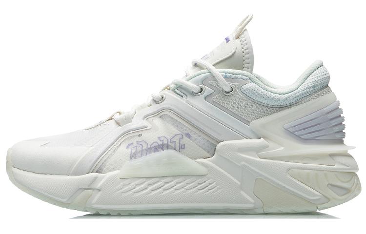 Li Ning 001 Ti Низкие Беговые Кроссовки Женские Экрю AGLR008-2 36