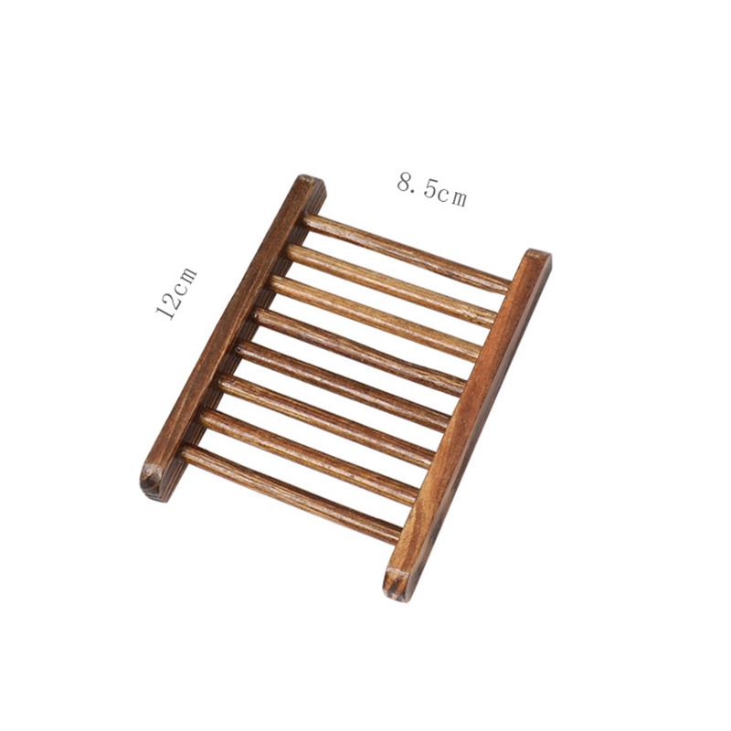 Umweltfreundliche Seifenschalen Natürliches Holz Seifenschale Halter Haus Küche Badezimmer Seifenablage Rostfreier Organizer Badezimmer Zubehör