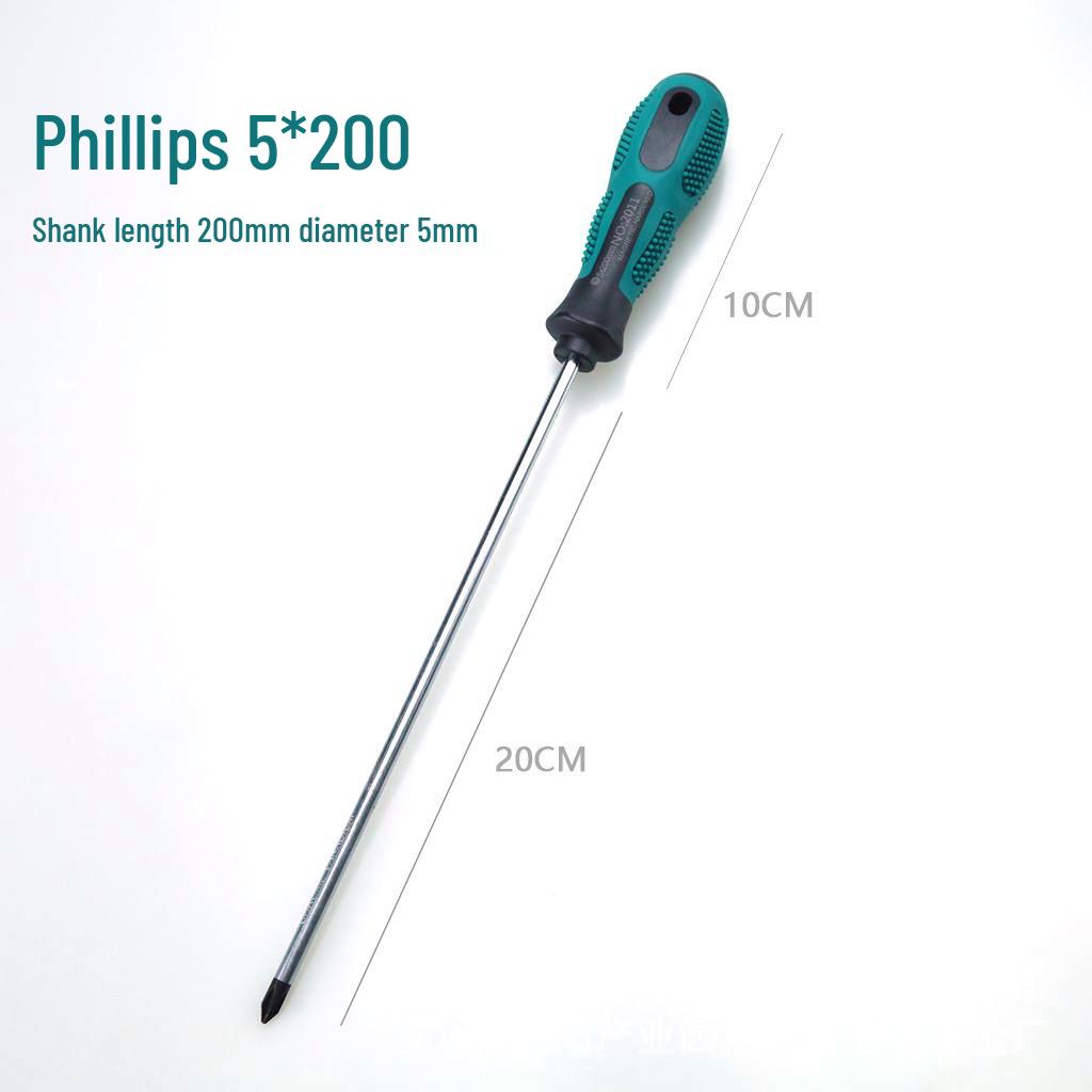Stubby Double-Ended Phillips/Slotted Screwdriver, Extra Durable.