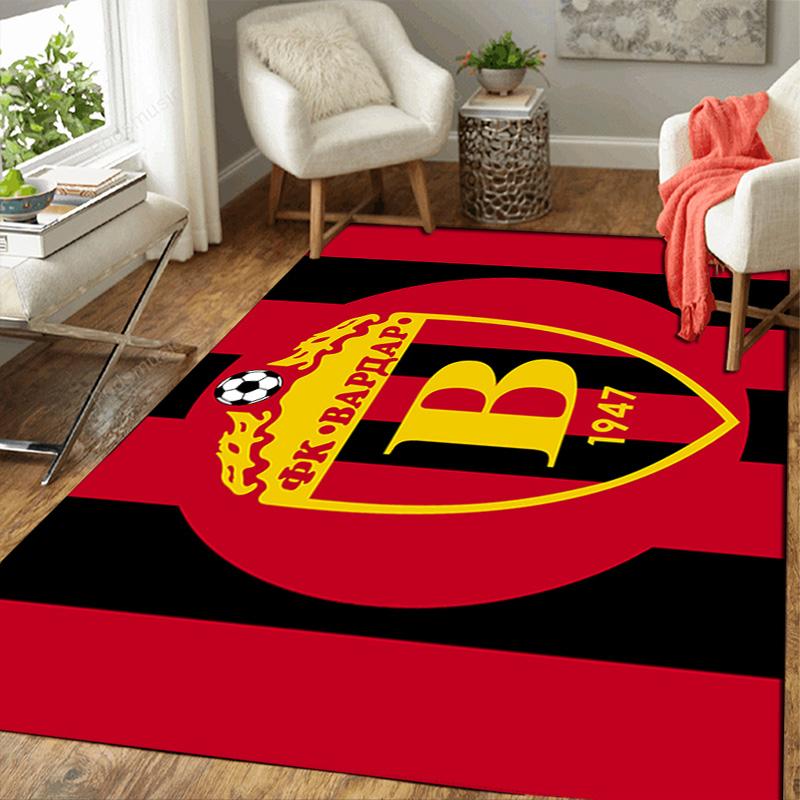 Vardar Skopje Pattern Rug Floor Mat for Living Room or Bedroom Soft and Comfortable Carpet a Gift for Birthday and Holiday.