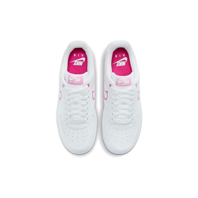 Nike  Air Force 1 Low Airbrush Pink Gradient Women Sneakers White DD9683-100