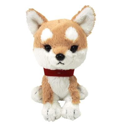 Sunlemon Pups Shiba Inu Beige Small Plush Animal Dog 13.2 X 6.2 X 16.4cm (P-5952)
