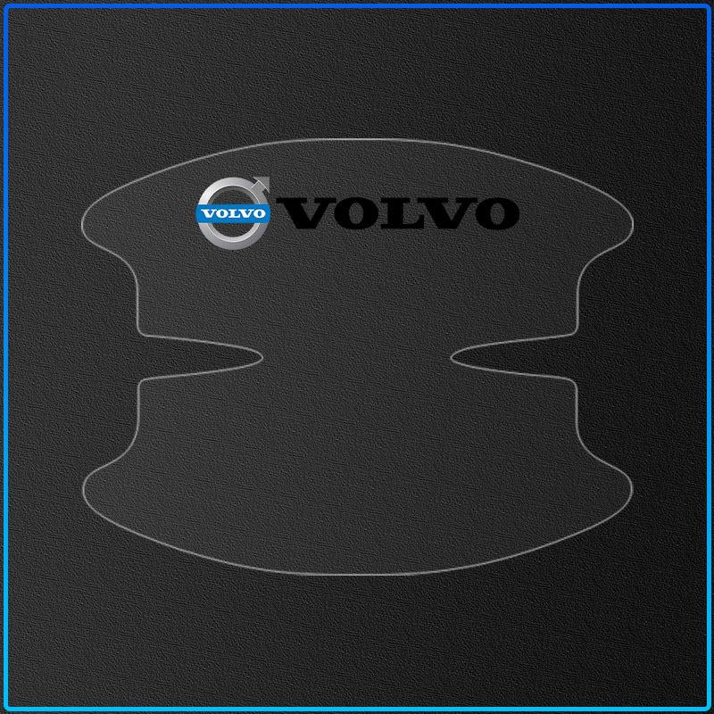 For Volvo Rdesign XC90 S60 XC60 V70 S80 S40 V50 V40 V60 C30 S70 8Pcs Transparent Car Door Handle Bowl Anti Scratch Protective Sticker