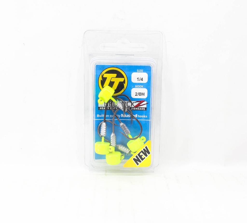 Tackle Tactics TT Nedlockz HD Jig Head Chart 1/4 oz 2/0H 5/pack (7663)