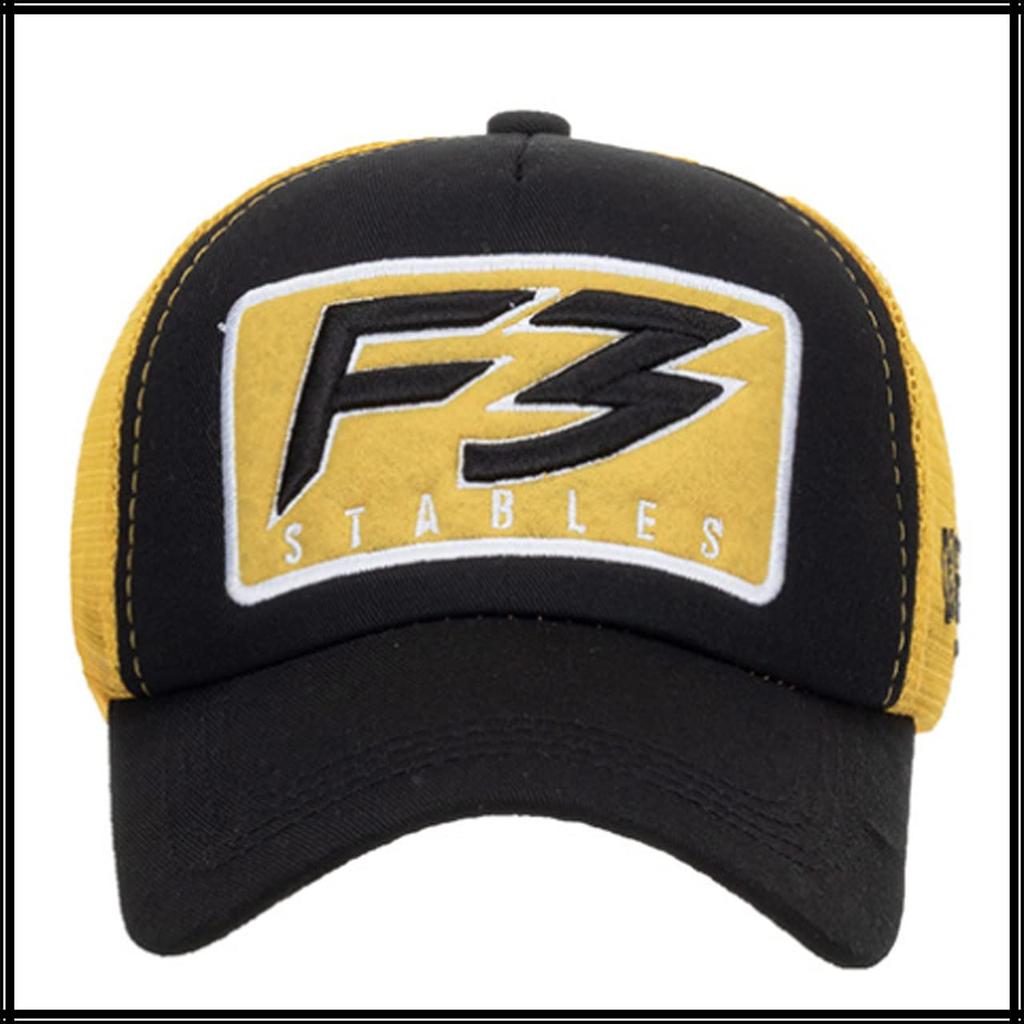 Mesh Cap with English CA681 [White Fang] Letters, Hat, Sports, Running, Outdoor, Women, Men, (Gray White)