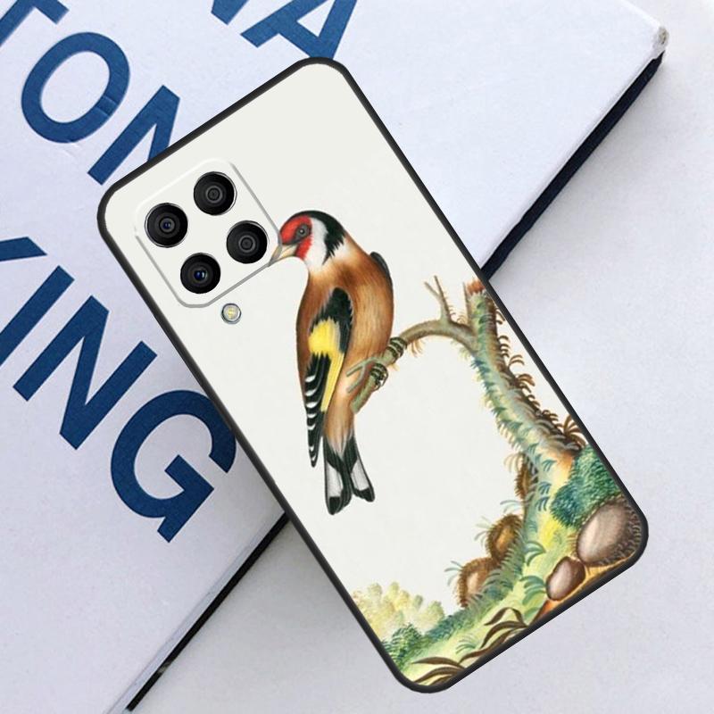 European Goldfinch For Samsung Galaxy M31 M55 M15 M11 M21 M13 M33 M35 M53 M14 M34 M54 M12 M32 M52 M06 M16 Case