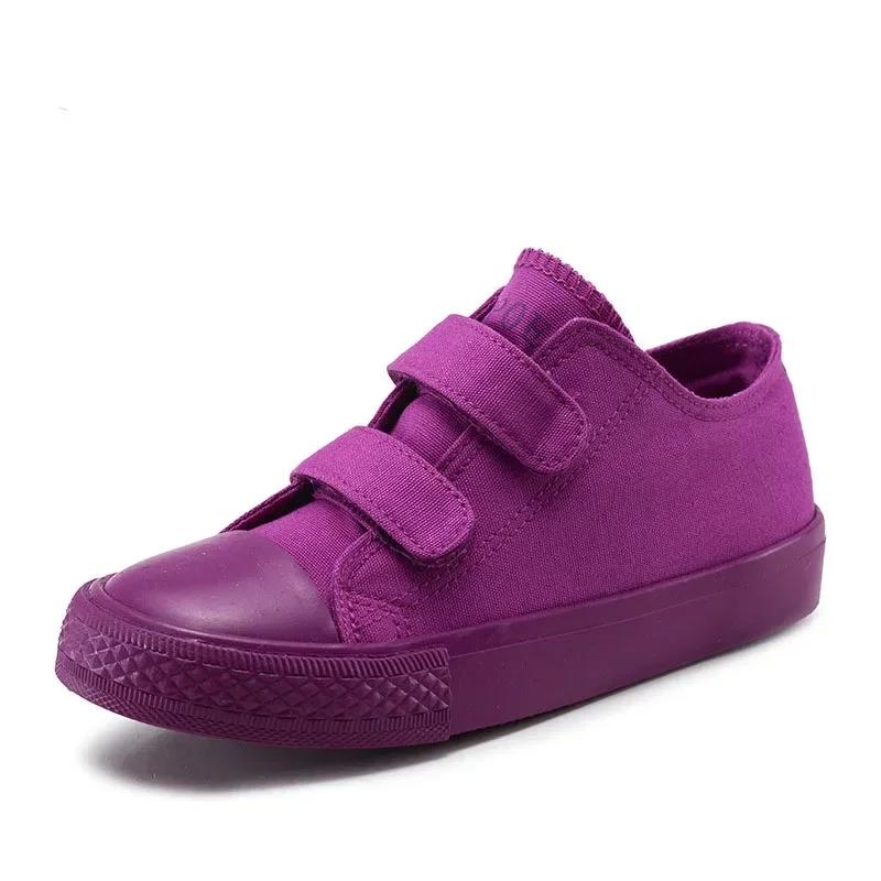 Hook Loop Designer Kids Shoes Children Casual Boys Canvas Shoes Jelly Student Girl Sneakers Flat Heel Shoes for Kids G12131