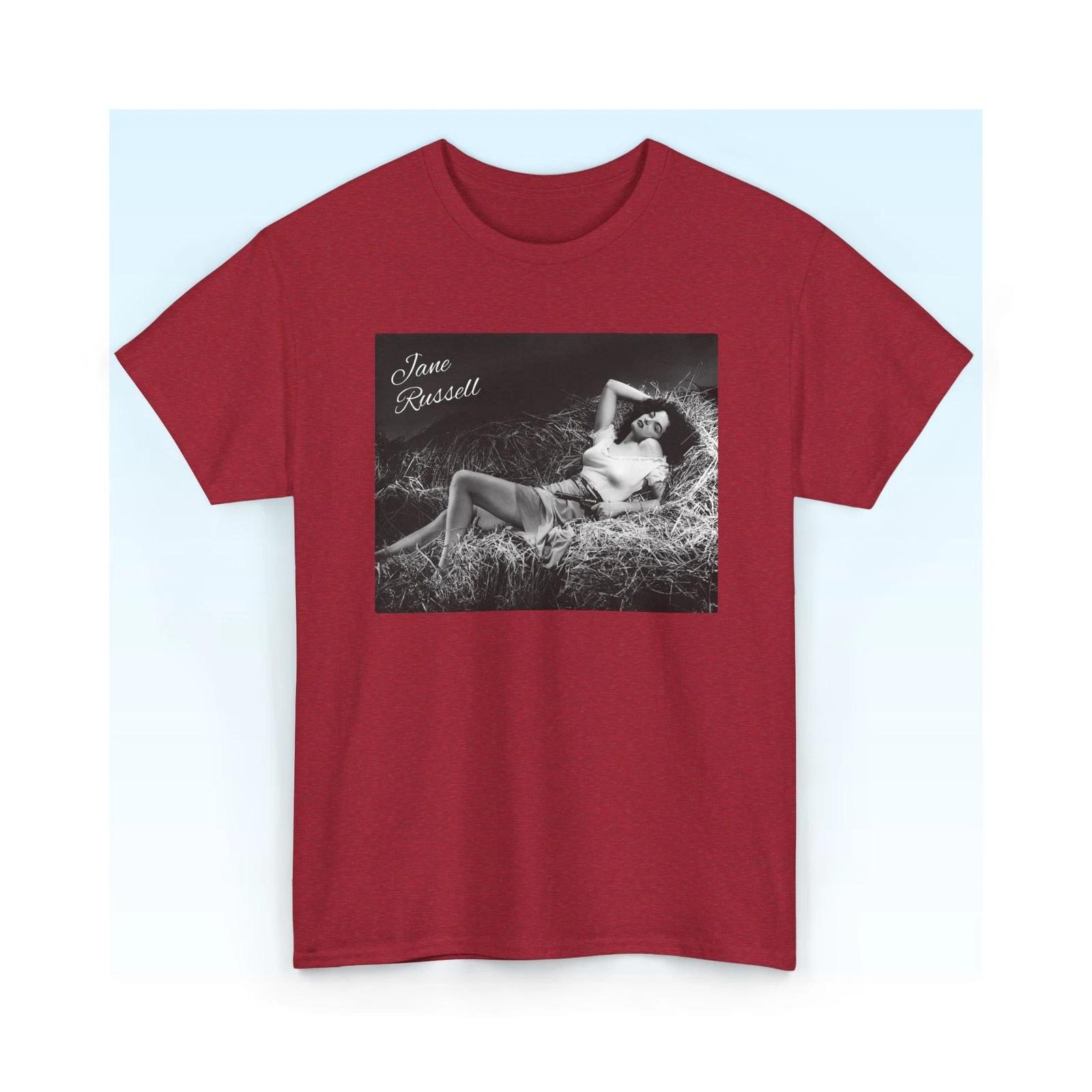 Vintage Movie T-Shirt Jane Russell Hollywood Icon Shirt S-5XL 2XL