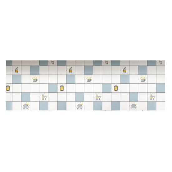 Ölfest Wandaufkleber Selbstklebender Küchenwandaufkleber Wasserabweisender Aufkleber Schützt Wände vor Ölflecken für Schrank Schrank