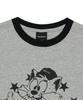WKNDRS Cat Ringer T-Shirt (M.Grey)