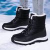 Women's High-top Cotton Shoes Boots Large-size Outdoor Anti-slip Waterproof Women's Snow Boots Winter Shoes for Women