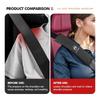 Ice Silk Car Safety Seat Belt Shoulder Protection Padding Pad For Citroen C5 C1 C2 C6 C4L DS3 DS4 DS5 C-Elysee Grand Berlingo