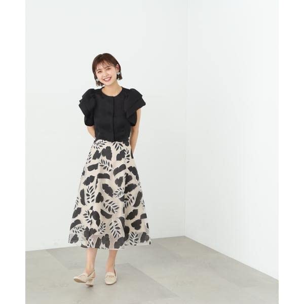 Jill by Jill Stuart Balloon Sleeve Cropped Blouse