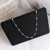 Simple Temperament, Versatile Imitation Pearl Necklace, Fashionable Beach Resort Chain for Men and Women