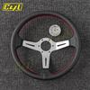14inch 350mm Racing Leather Steering Wheel Universal Tuning Drift Sports Steering Wheel