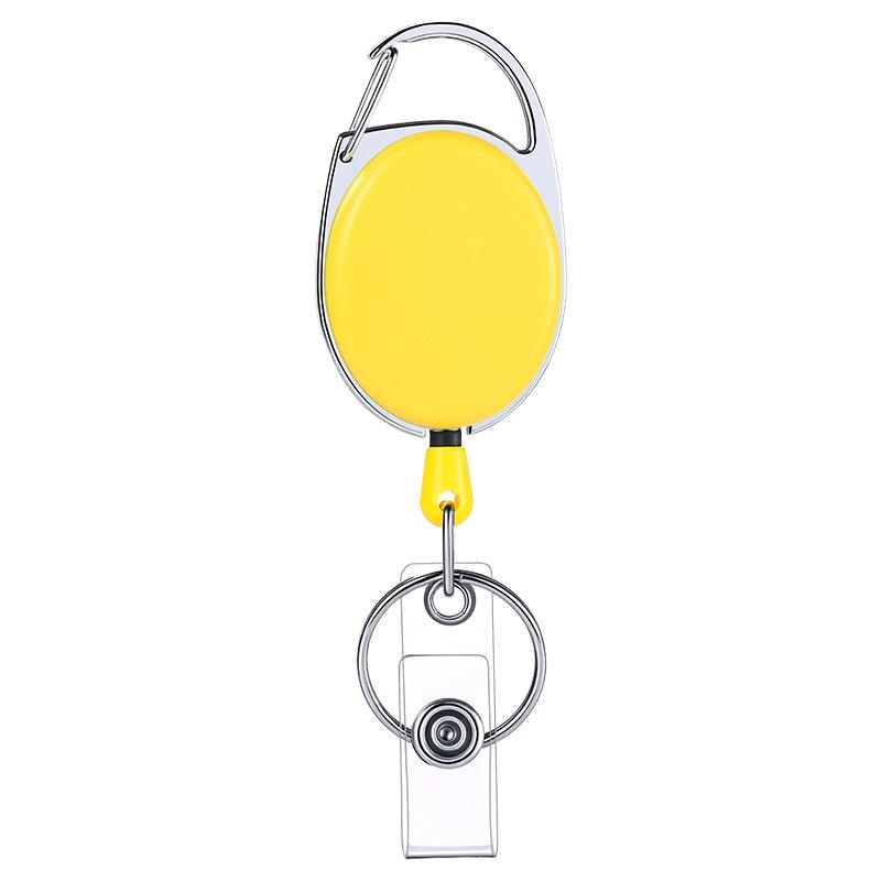 Transparent Card Slots Id Badge Holder Id Pendant Badge Reel Storage Organizer Employee Pass Work Card Case