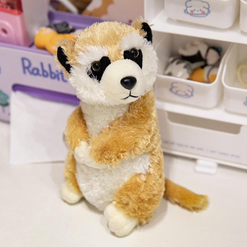 

Animal Little Haise Polar Ocean Park Otter Doll Meerkat плюшевая игрушка массажный подарок для женщин 20cm