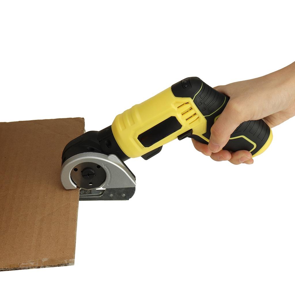 USB Cordless Multifunctiona Drill 3.6V Electric Round Cloth Cutter Scissors Power Driver Screwdriver Fabric Cutting Machine