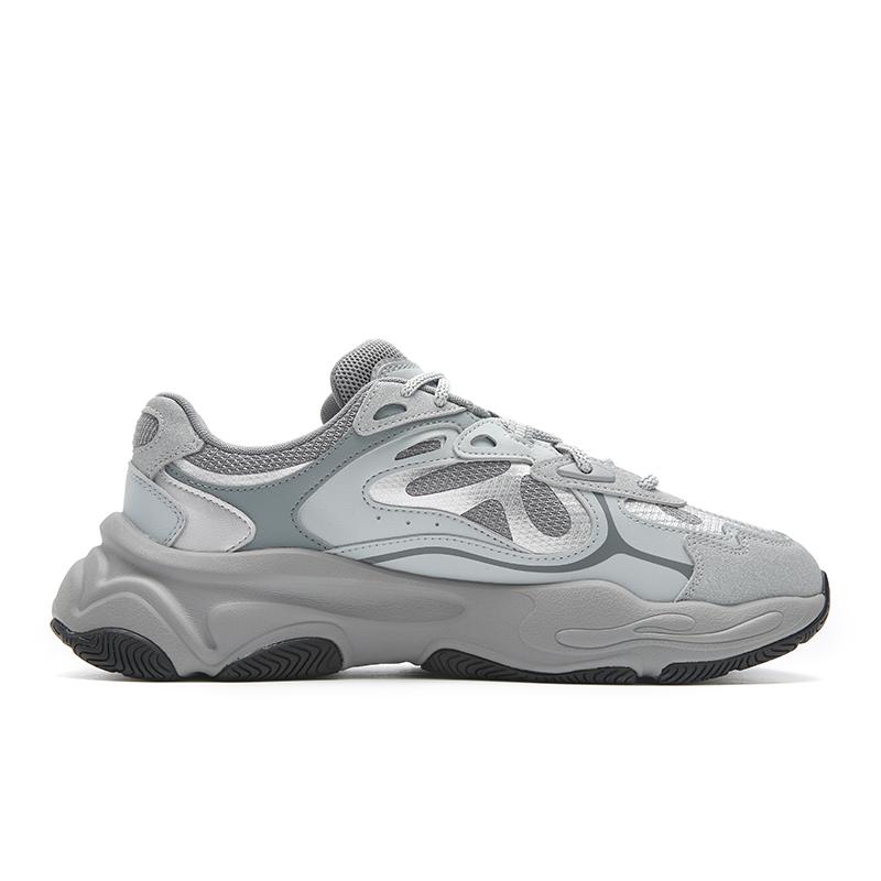 New FILA MARS 4 Cushioning, Abrasion Resistant, Breathable, Lightweight Coverage Low top Casual Shoes Men's Gray F12M542103FHN