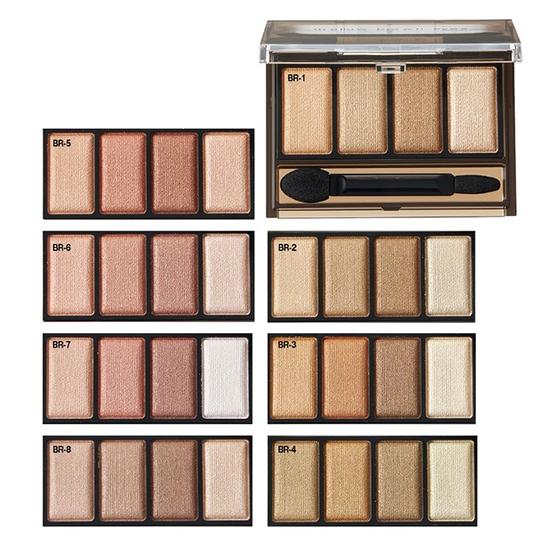 Kate Paleta Cieni do Powiek Mellow Brown Eyes [Wszystkie 8 Kolorów]