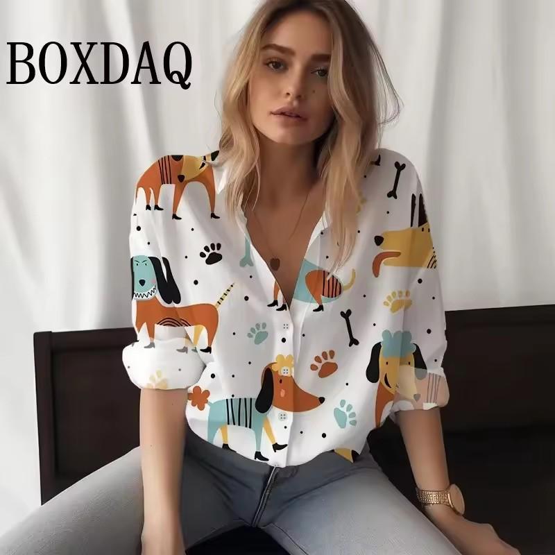 Fashion Ladies Shirts New Elegant Women Blouses Long Sleeve Button-Down Tops Blusa Mujer