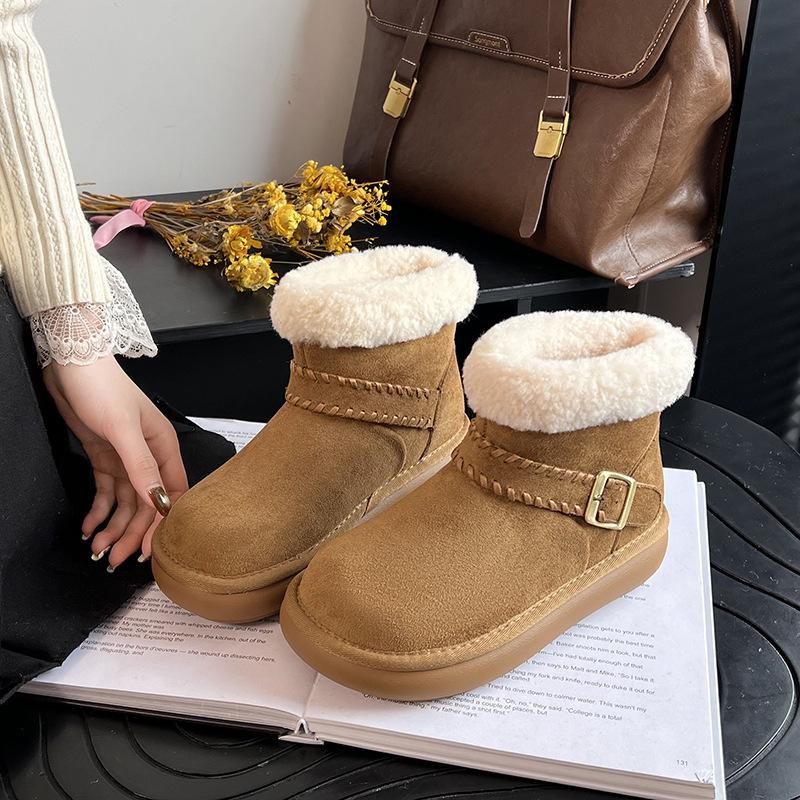 

Women s thick-soled winter lightweight warm anti cold padded snow boots non-slip wear-resistant casual sneakers cotton boots 40 верблюд