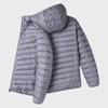 Men's Hooded Solid Color Lightweight Jacket for Autumn and Winter, Ultra-Thin, Large Size, Short, Trendy Style for All Ages.
