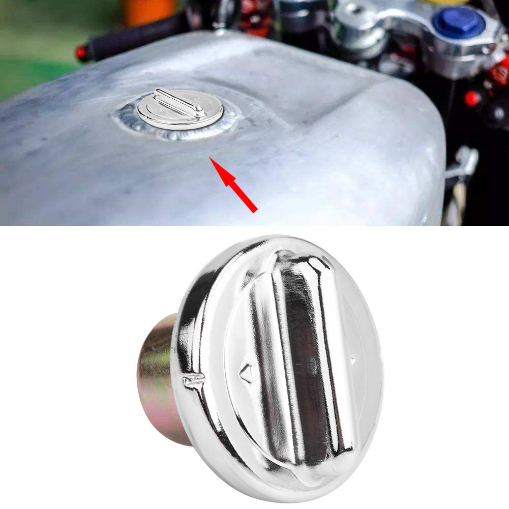 KIMISS Fuel Tank Cap Gas Tank Cover for GY6 150CC 250CC Scooter Waterproof Design Durable Easy Installation
