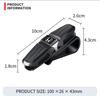 BWAD5 Car Sunglasses Frame Carbon Fiber Bills Glasses Clip For Honda Civic Fit Accord City Vezel CR-V S660 Odyssey HR-V Insight
