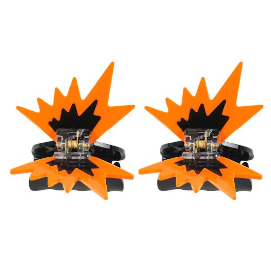 Pinza per Capelli Acrilica con Decorazione Farfalla Clip per Capelli Parte Posteriore della Testa Leggera Resistente alla Rottura Pinza a Morso di Squalo Accessorio per Capelli per Chignon Coda di Cavallo