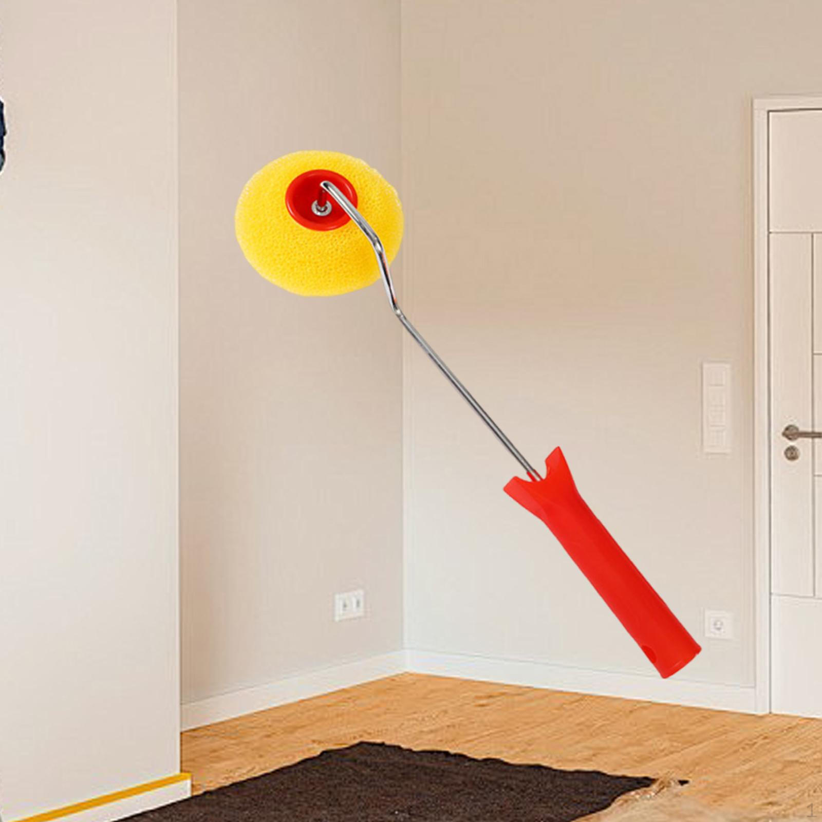 

Текстурный угловой малярный валик Портативный для углов стен Губчатая кисть Декорирование Сделай сам Стена