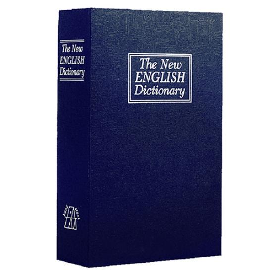 Home Security Dictionary Book Cash Jewelry Valuables Safe Storage Key Lock Box