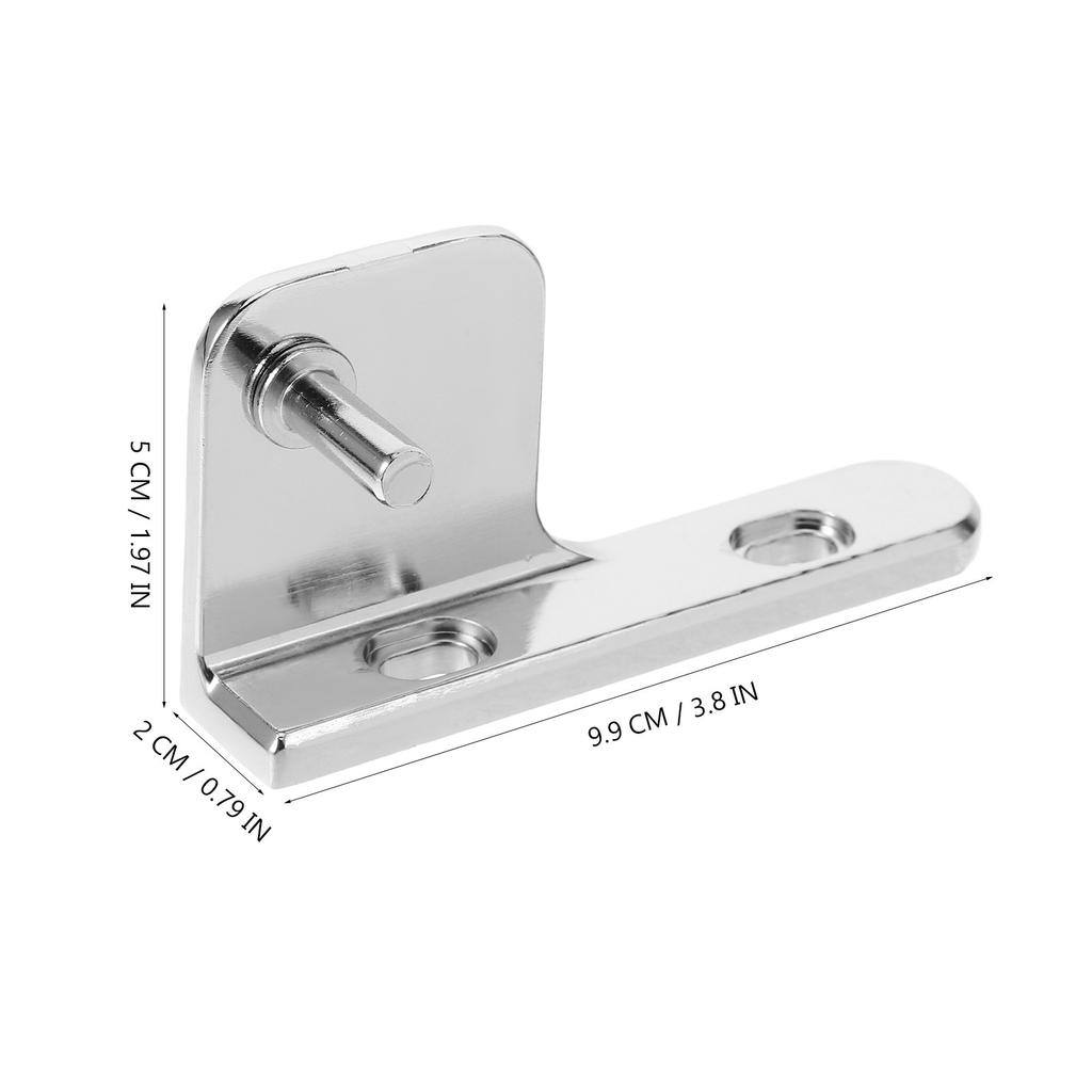 Stainless Steel Commercial Freezer Door Hinge Heavy Duty Refrigerator Hinge for Restaurants Cafes Retail Stores Display Coolers