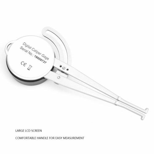 Digital Caliper Gauge with LCD Display, Easy to Use, Digital Inner Diameter Caliper, 12.7-165mm, Measuring Accuracy 0.1mm, Chrome-Plated Probe, Electr