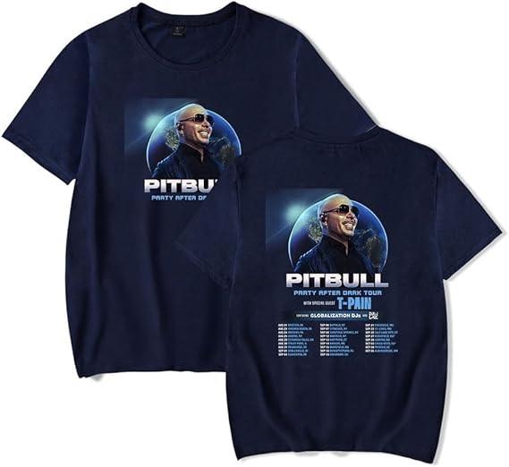 Party After Dark Tour Pitbull Classic Tee Short Sleeve Unisex All Sizes VA630