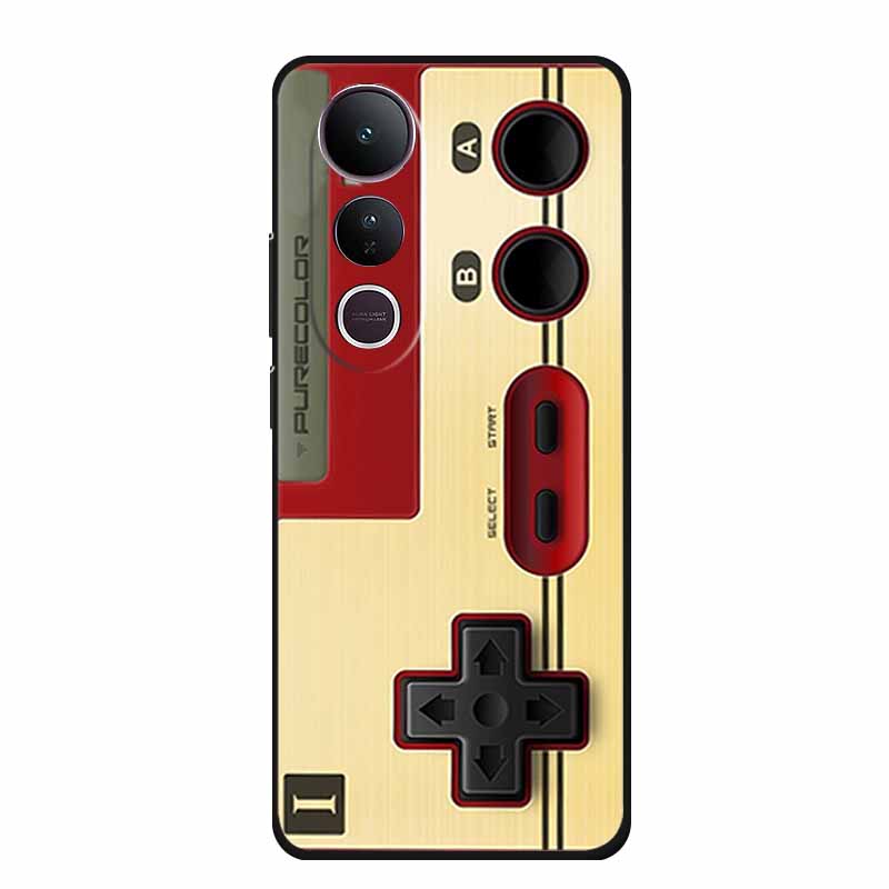 For Vivo V50 Lite 4G 5G Case V 50 lite Coque Popular Black Silicone Soft Back Cover For Vivo Y400 4G 5G Phone Case Cover Y 400
