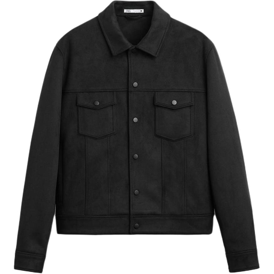 ZARA Jackets Men`s Lapel Moderate Other