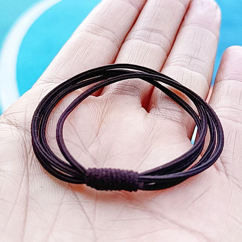 10PCS Basic Elastic Hair Ties Bands Scrunchie for Women Girls Fashion Headband Hair Accessories