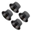 4 PCS Speed Tone Volume Control Knobs for EPI LP Electric Guitar (Black+Gold)