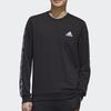 Adidas Sweatshirts Men's Black Crew Neck Moderate Regular GD5448