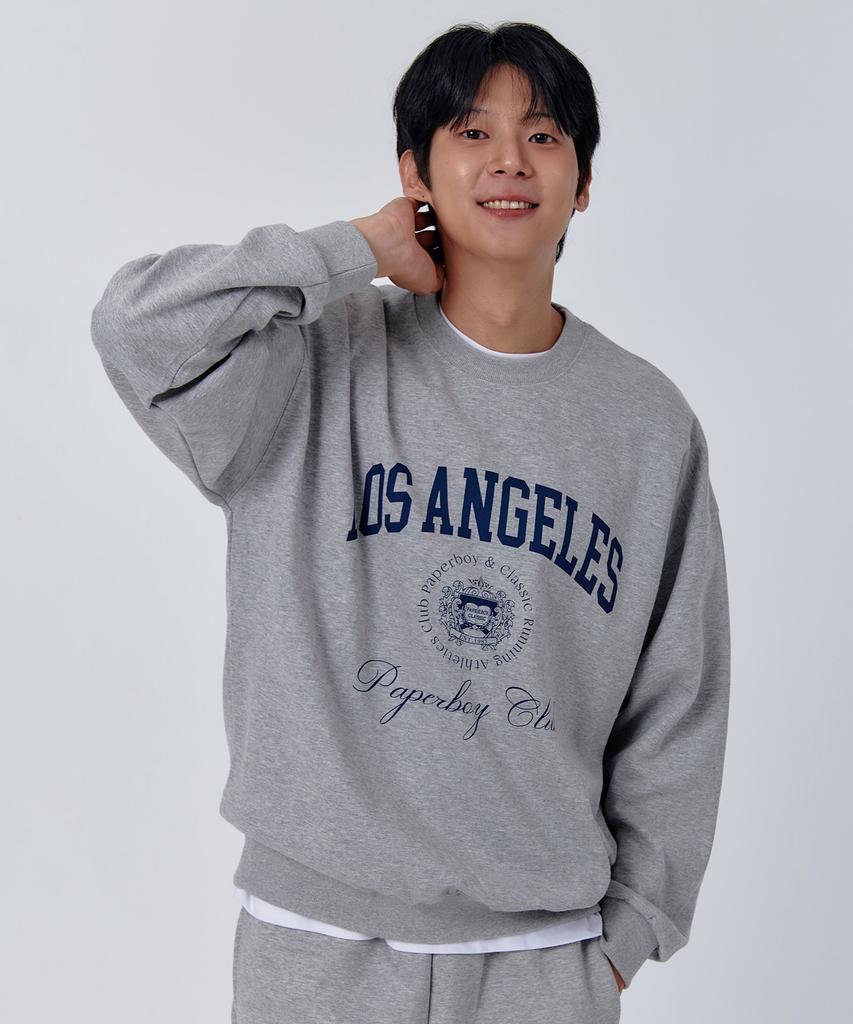 PAPERBOY Los Angeles Sweatshirt-Melange