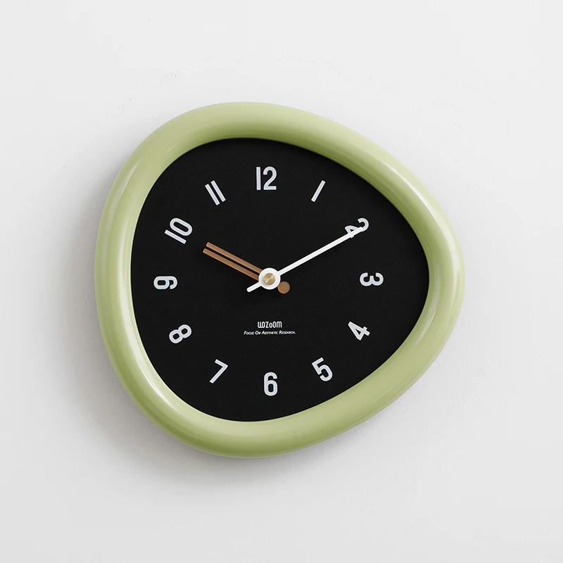 Wall Interior Reloj De Pared Decoration Art Creative Wall Clock Living Room Modern Aesthetic Fashion Design Accessories Clock