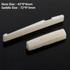 Acoustic Bone Bridge Acoustic Guitar Bone Bridge Bridge Pins Nut Accessorys