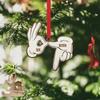 Christmas Ornaments Festive Seasonal Decor Christmas Wooden Sign Ornament For Indoor Wall Window Porch Front Door Outdoor