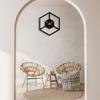 Einfache Kreative Transparente Moderne Stille Wanduhr für Wohnzimmer, Schlafzimmer und Raumdekoration