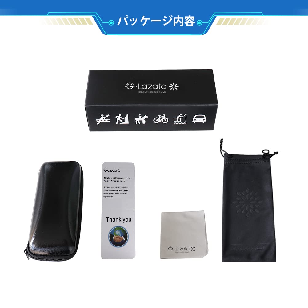 Glazata Polarized Sports Sunglasses, Day and Night Use, Ultra-Lightweight Metal Frame, UV400 Protection, Perfect for Driving, Baseball, Cycling,